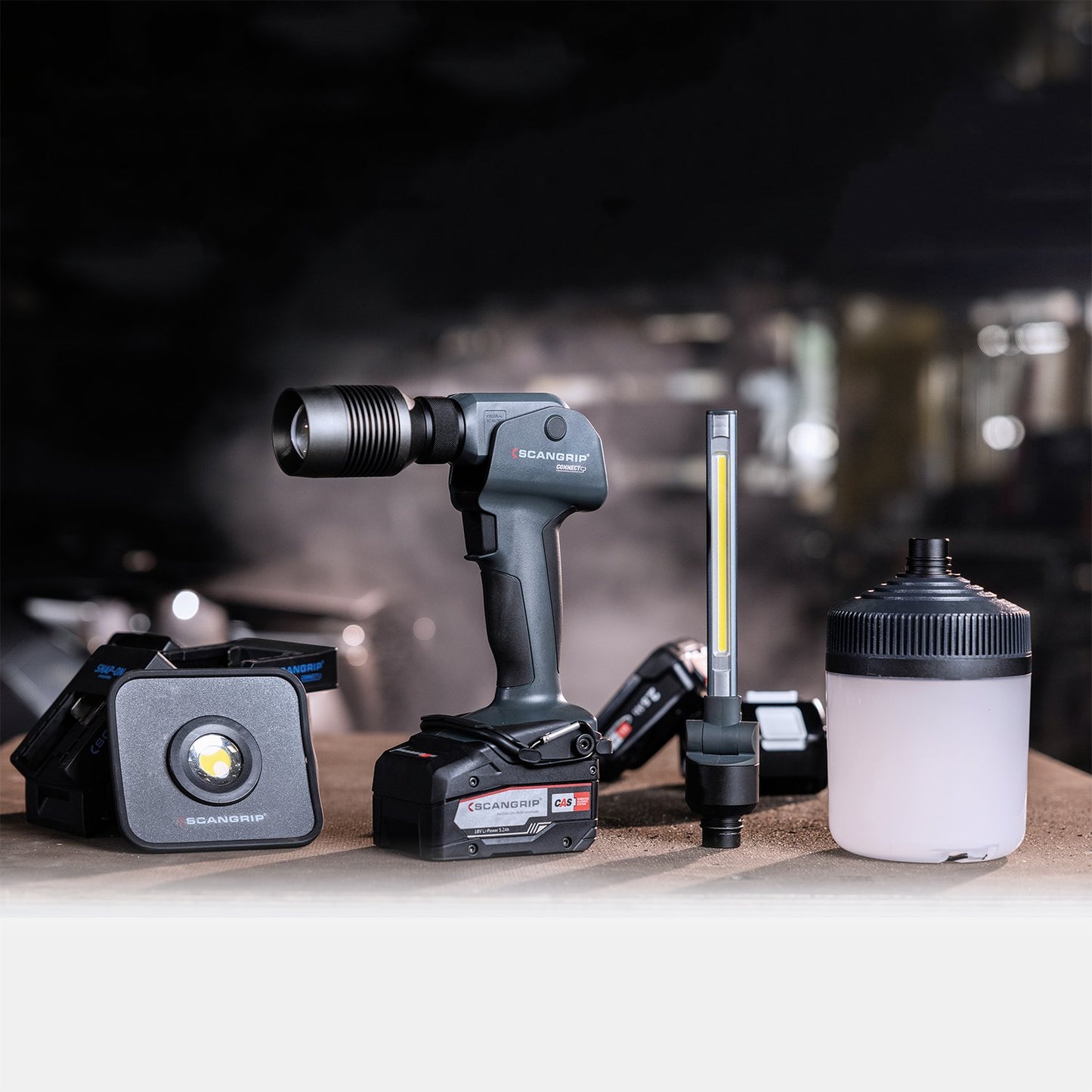 Scangrip 03.5696C - Lámpara de trabajo MULTILIGHT BODY CONNECT