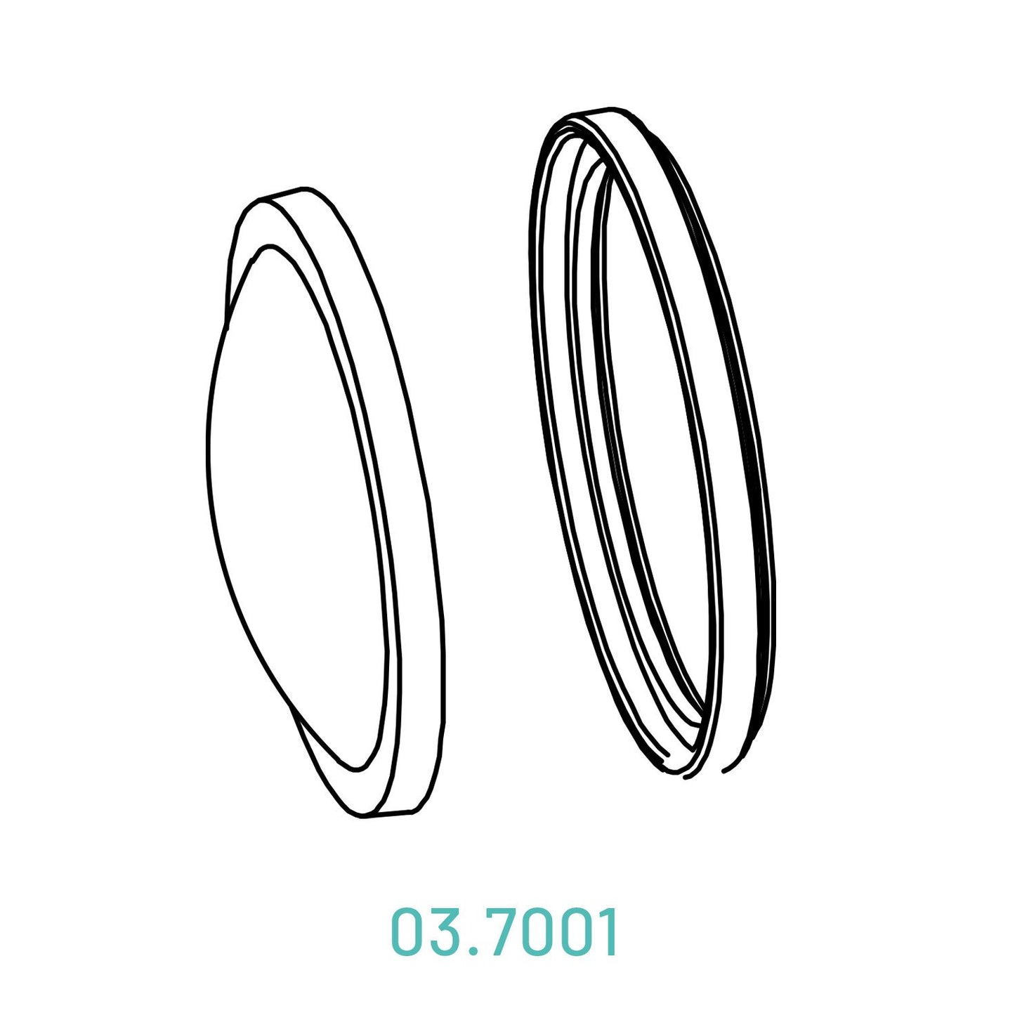 Scangrip 03.7001 - Recambio LENS KIT