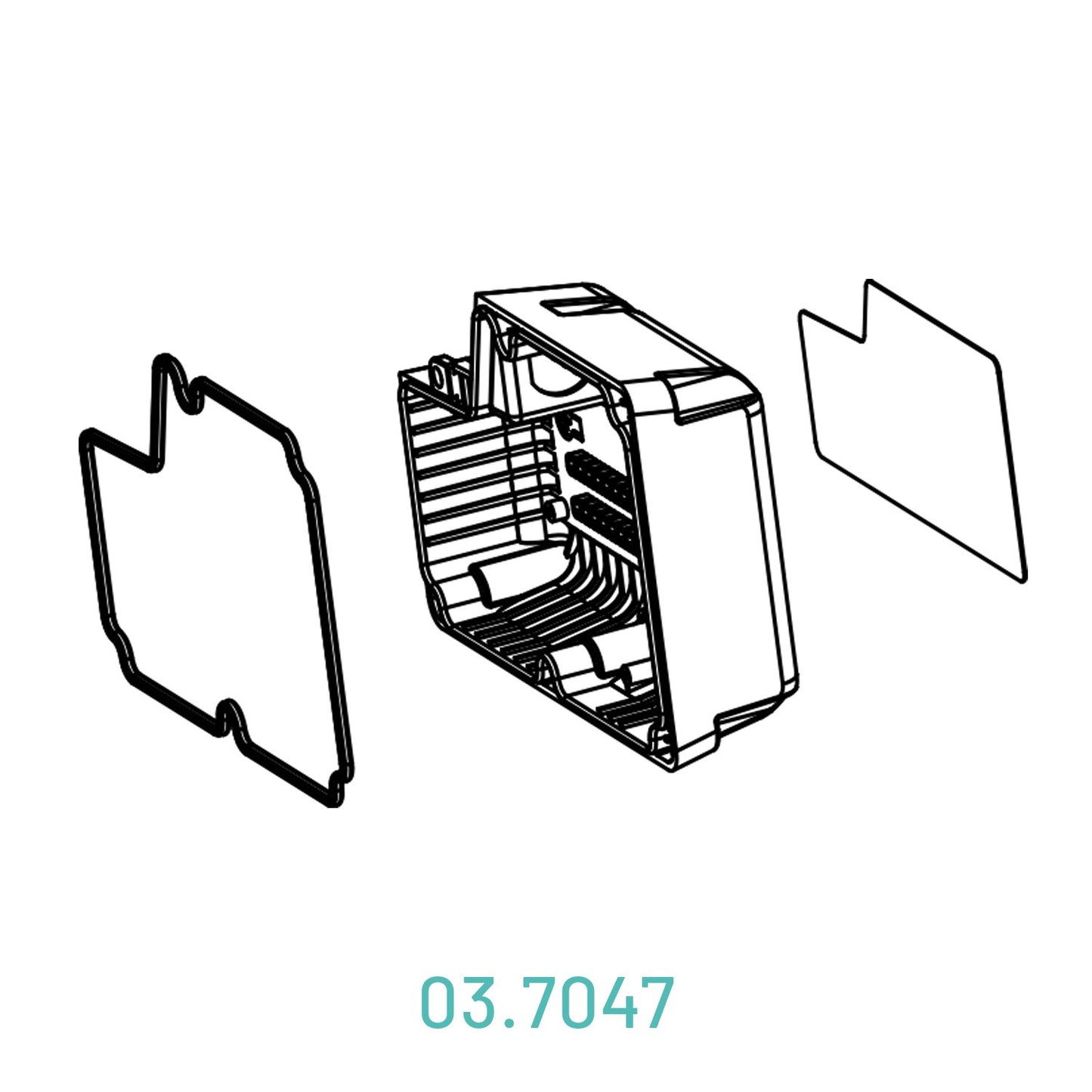 Scangrip 03.7047 - Recambio REAR COVER KIT