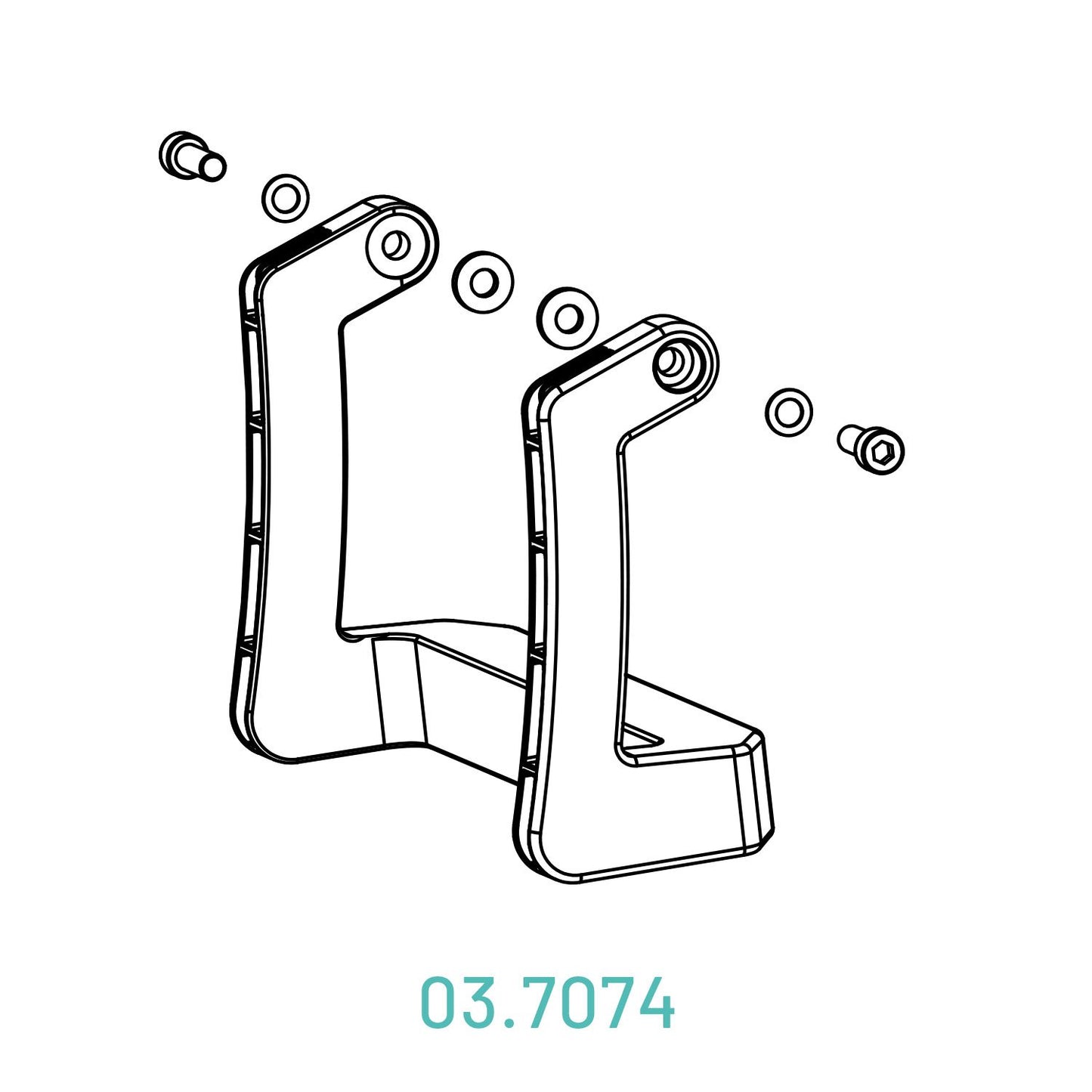 Scangrip 03.7074 - Recambio STAND KIT