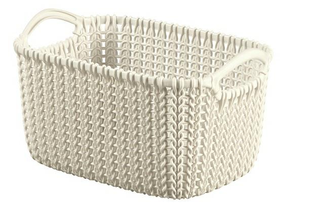 Curver Punto XS 3L Cesta Rectangular Oasis Blanco