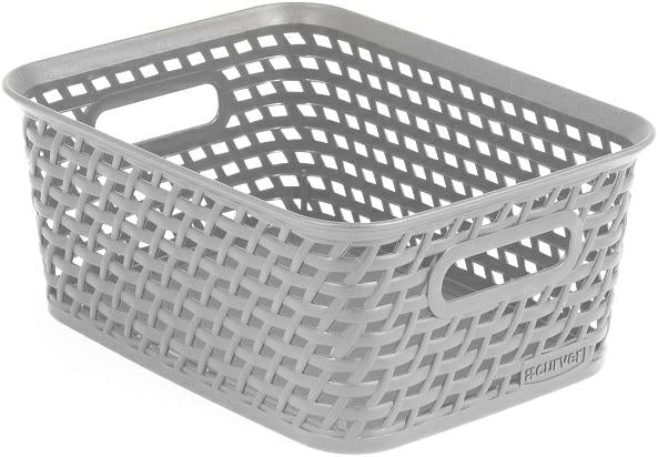 Curver Your Style - Cesta rectangular de almacenamiento, 26 x 19 x 10 cm