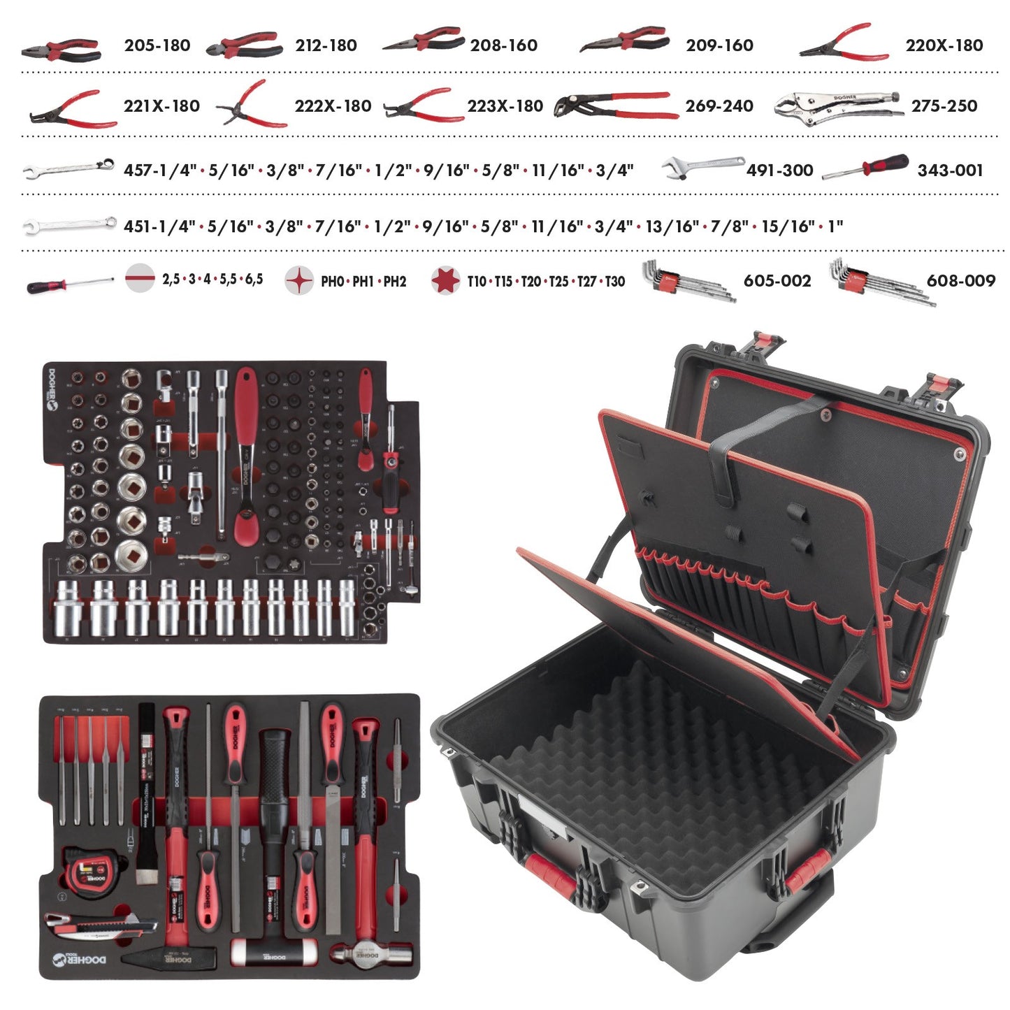 Dogher 051-514 - Trolley Gobox+196Htas Mecanico Sae