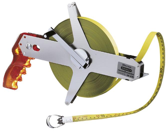 Stanley 1-34-477 - Cinta metrica de acero Master II 30 m x 12,7 mm