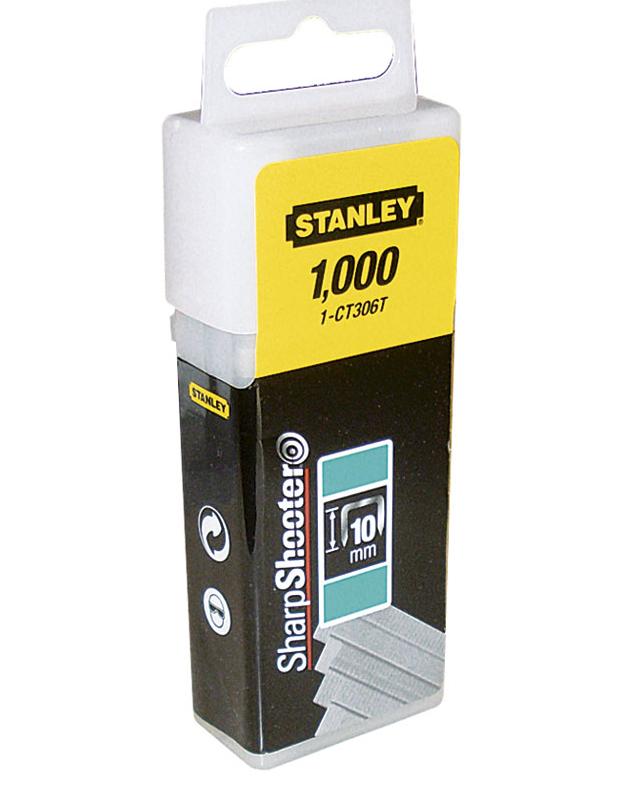 STANLEY 1-CT308T - Grapa tipo 300-12mm - 1000u. (para grapadora 6-ct10x)
