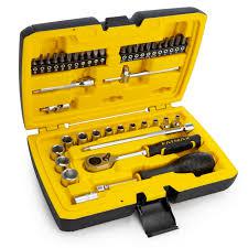 STANLEY FATMAX FMMT82683-1 - Juego de vasos 1/4" - 42 piezas