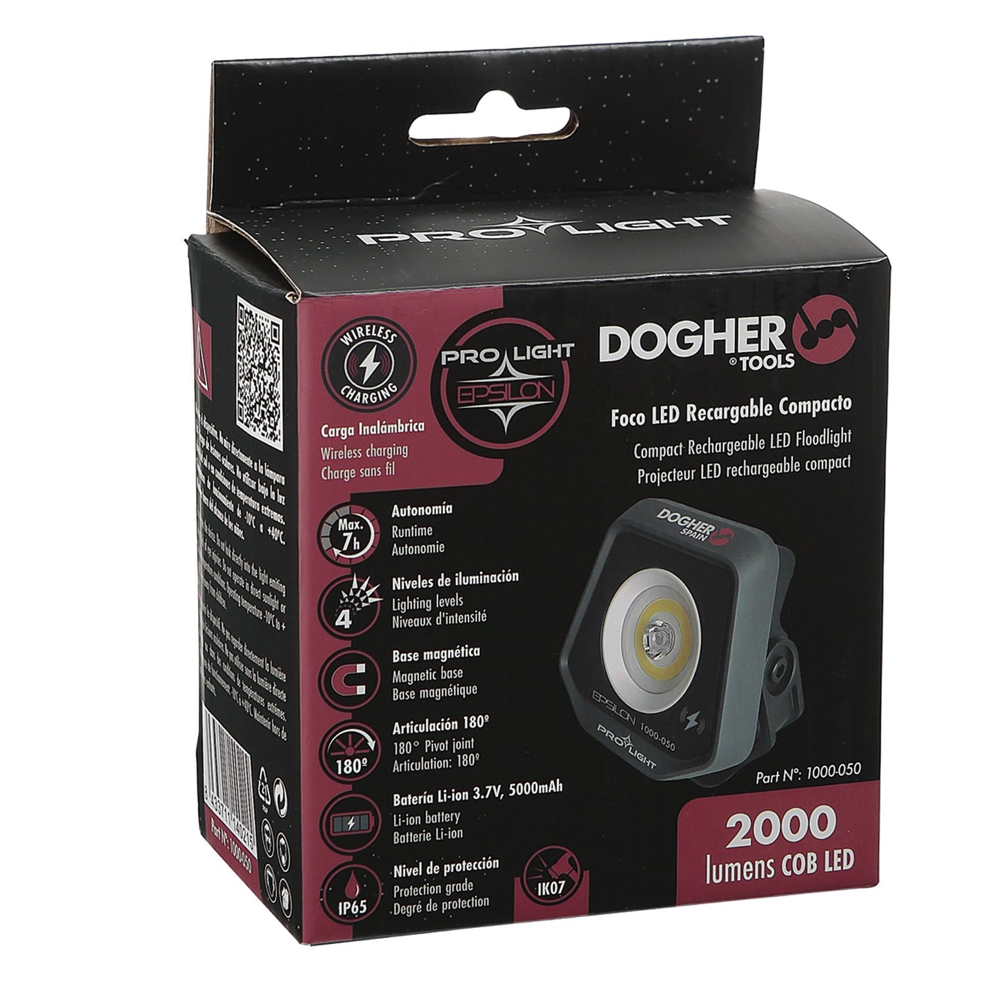 Dogher 1000-050 - Foco Prolight Mod.Epsilon 113X104X62Mm
