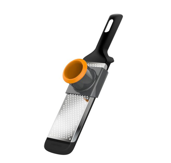 Fiskars Functional Form - Rallador fino, 32 x 8 cm