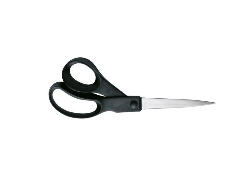 Fiskars Tijeras universales, Color Negro/Plata, Longitud 21 cm