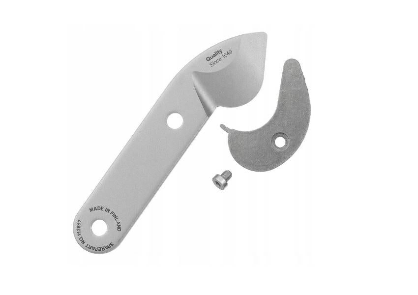 Fiskars Original Kit de cuchillas y pernos de repuesto, Para Fiskars Tijeras para podar L109, LX99, L93, L99, Gris, 1026286