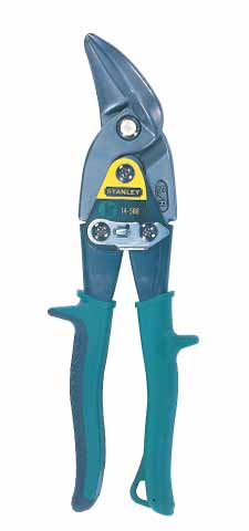 Stanley 2-14-567 - Tijeras corta-chapas corte a la izquierda curvado FatMax