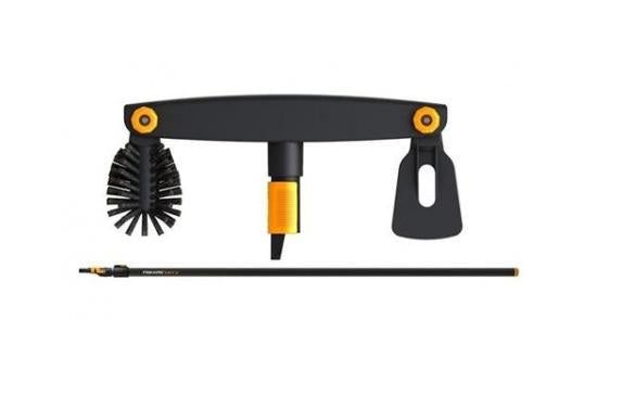 Fiskars Herramientas Sets Mango Telescópico Plus dachrinnenreinig Quickfit 1001425, Multicolor