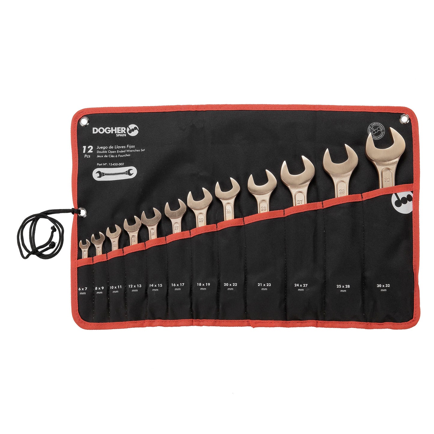 Dogher 10450-002 - Bolsa 12Llaves Doble Boca Abierta Cu-Be