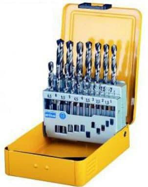 DeWalt DT5930-QZ - Juego de 29 brocas para metal HSS-R DIN 338 en cassette de metal, diámetro de 1 a 13 mm