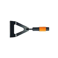 Fiskars Azada ergonómica, Cabezal de herramienta QuikFit, Largo: 12,5 cm, Cabeza de acero al boro, Negro/Naranja, QuikFit, 1000676