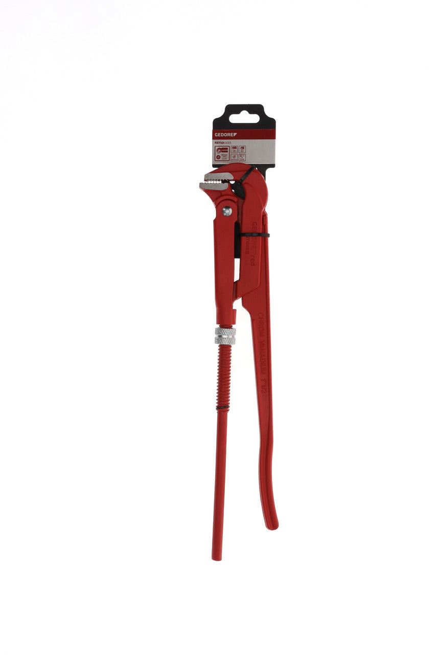 GEDORE red R27100015 - Pipe pliers with 90° mouth, 425mm (3301158)