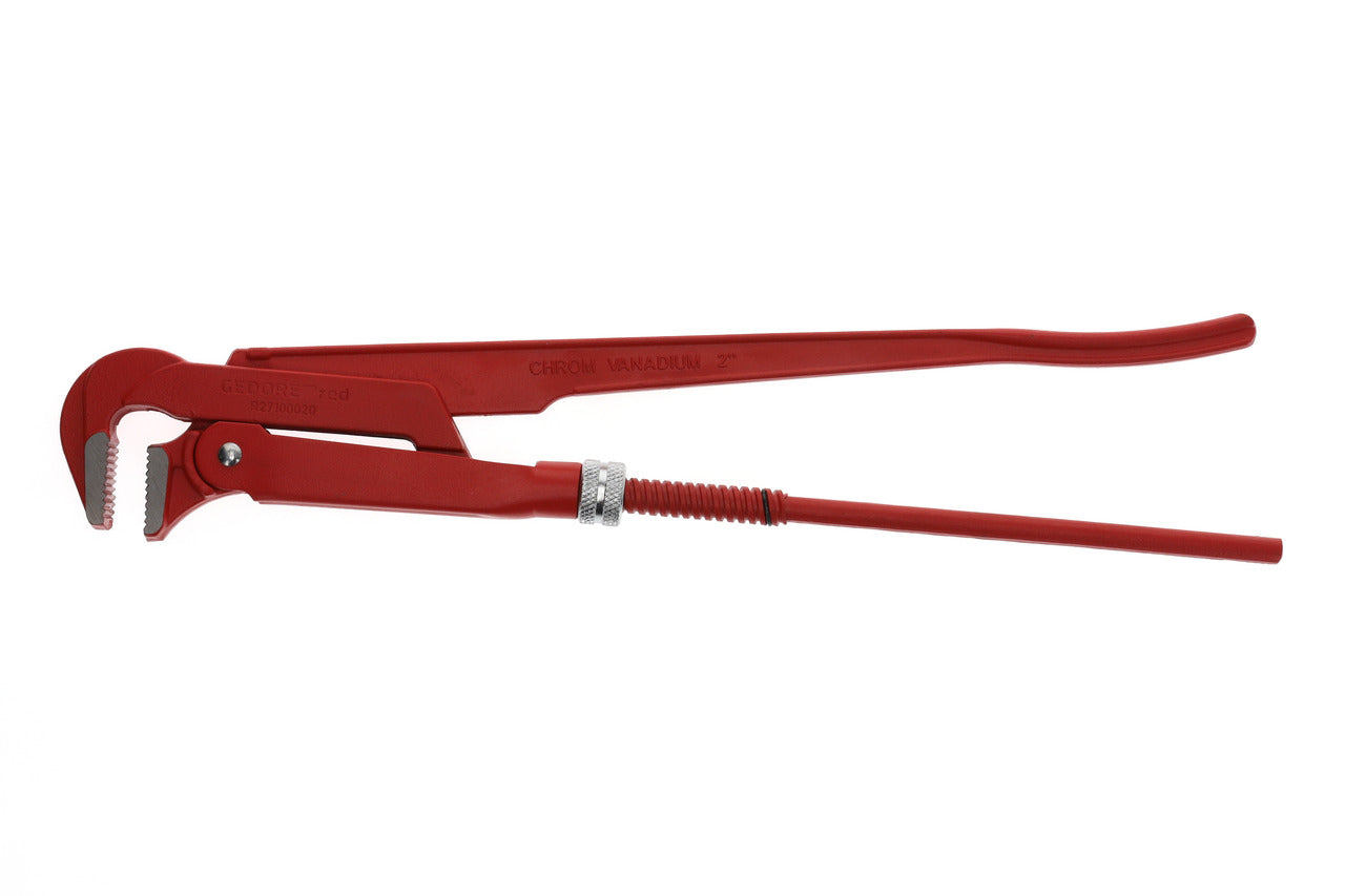 GEDORE red R27100020 - Pipe pliers with 90° mouth, 555mm (3301159)