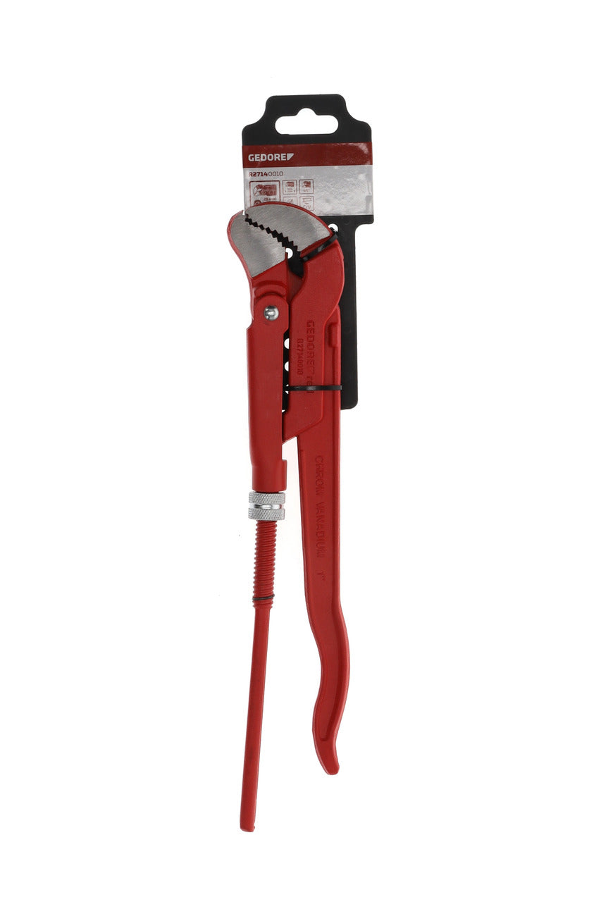 Pince à tuyaux GEDORE rouge R27140010, mâchoires en S, 1 pouce, L=325 mm