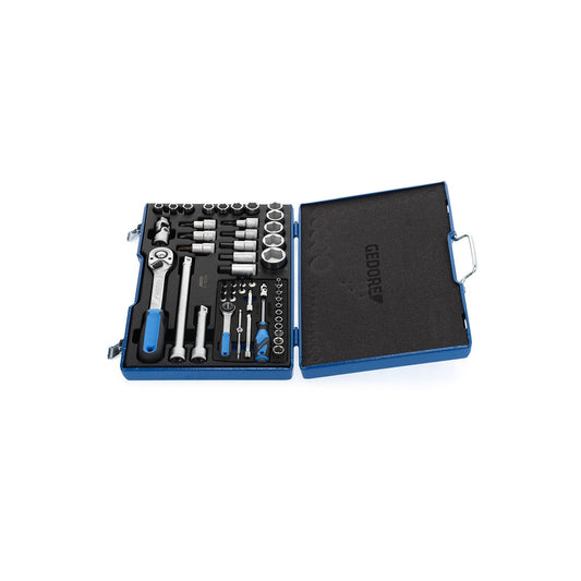 GEDORE 19 V20U-10 - 1/4" + 1/2" Hex Socket Set