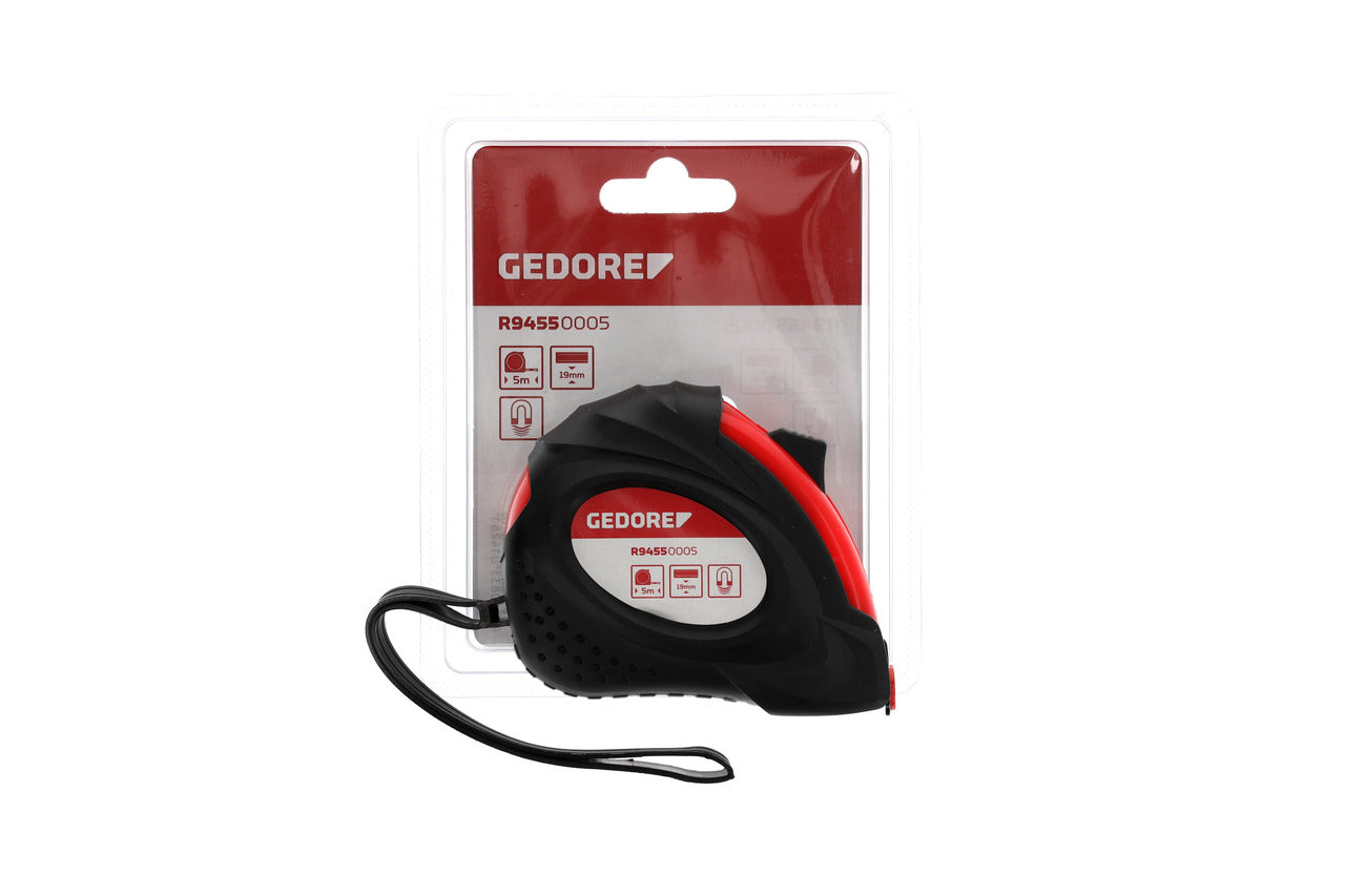 Mètre ruban GEDORE rouge R94550005 - 5 m