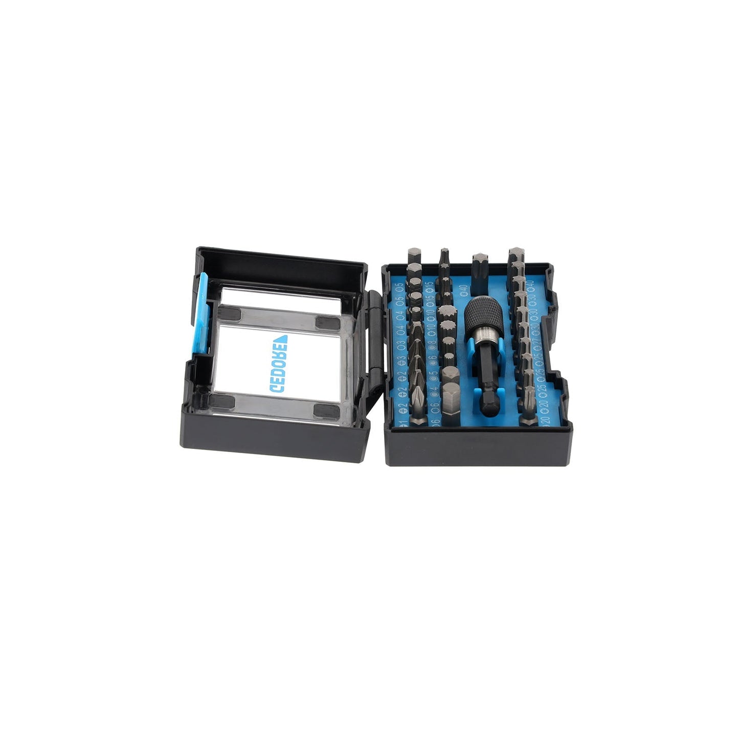 GEDORE 666-032-J - 1/4" Drive Bit Set, 32 Pieces