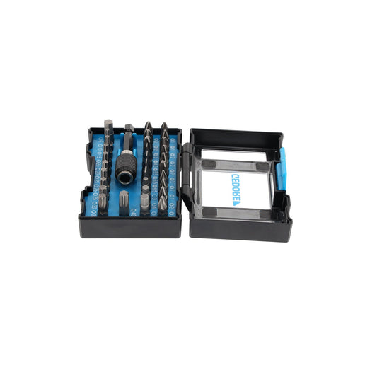 GEDORE 666-032-A - 1/4" Drive Bit Set, 32 Pieces