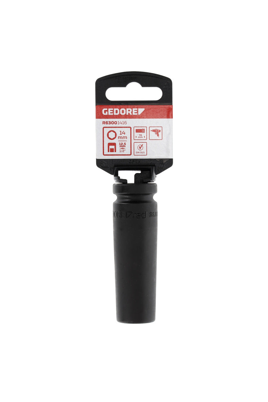 R63001416 - Vaso de impacto 1/2", hexagonal, 14 mm L=85 mm