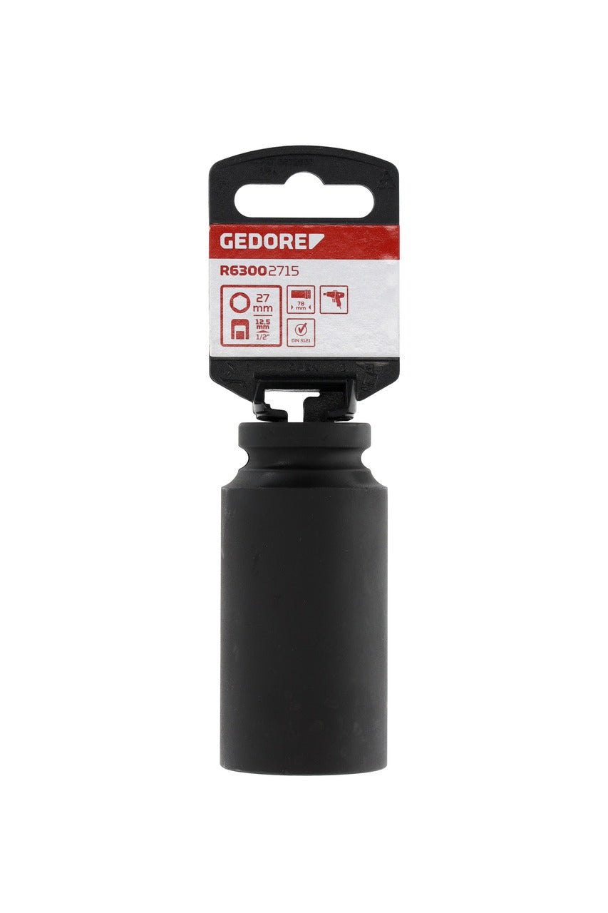 R63002715 - Vaso de impacto 1/2", hexagonal, 27 mm L=78 mm