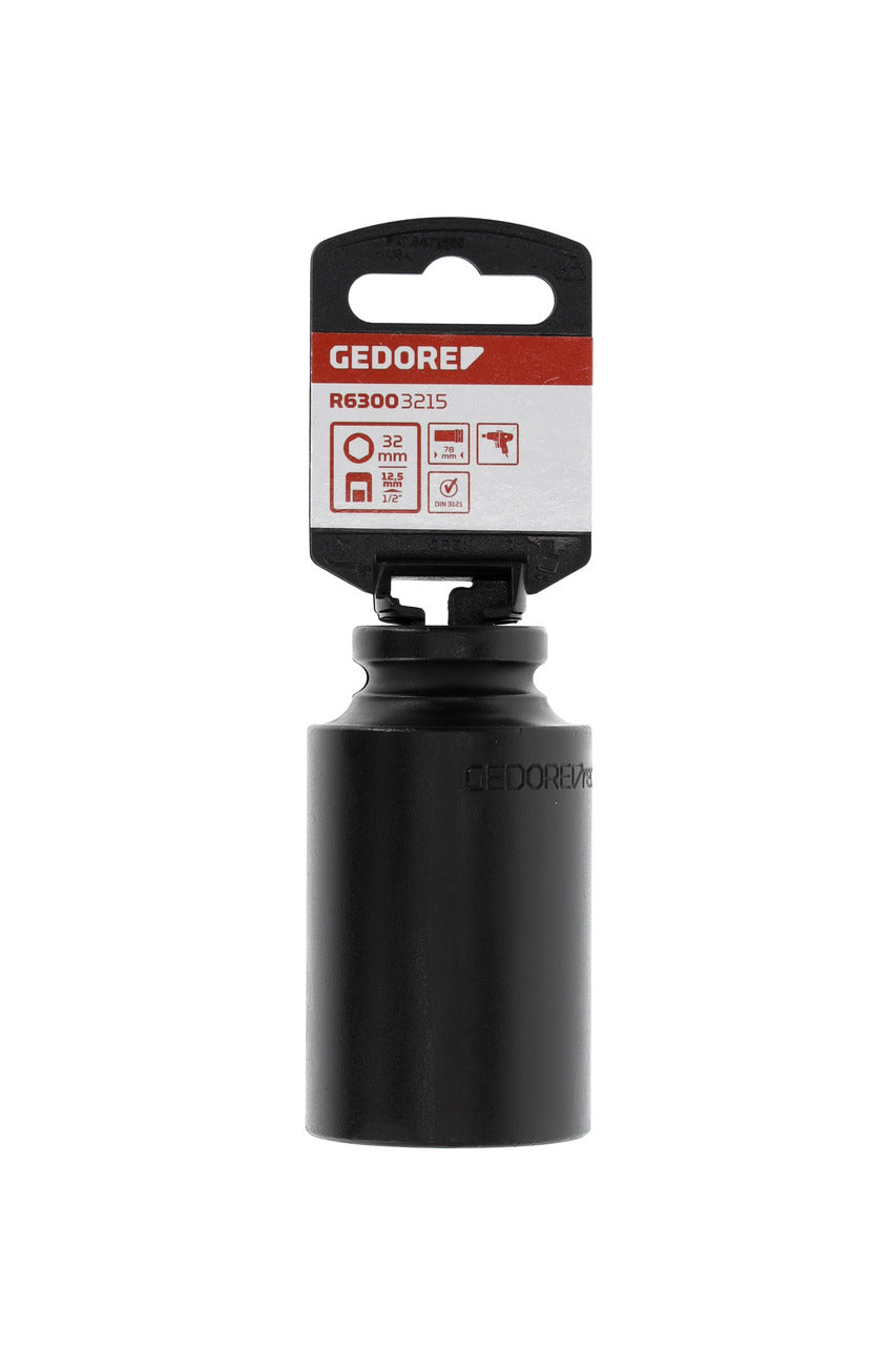 R63003215 - Vaso de impacto 1/2", hexagonal, 32 mm L=78 mm
