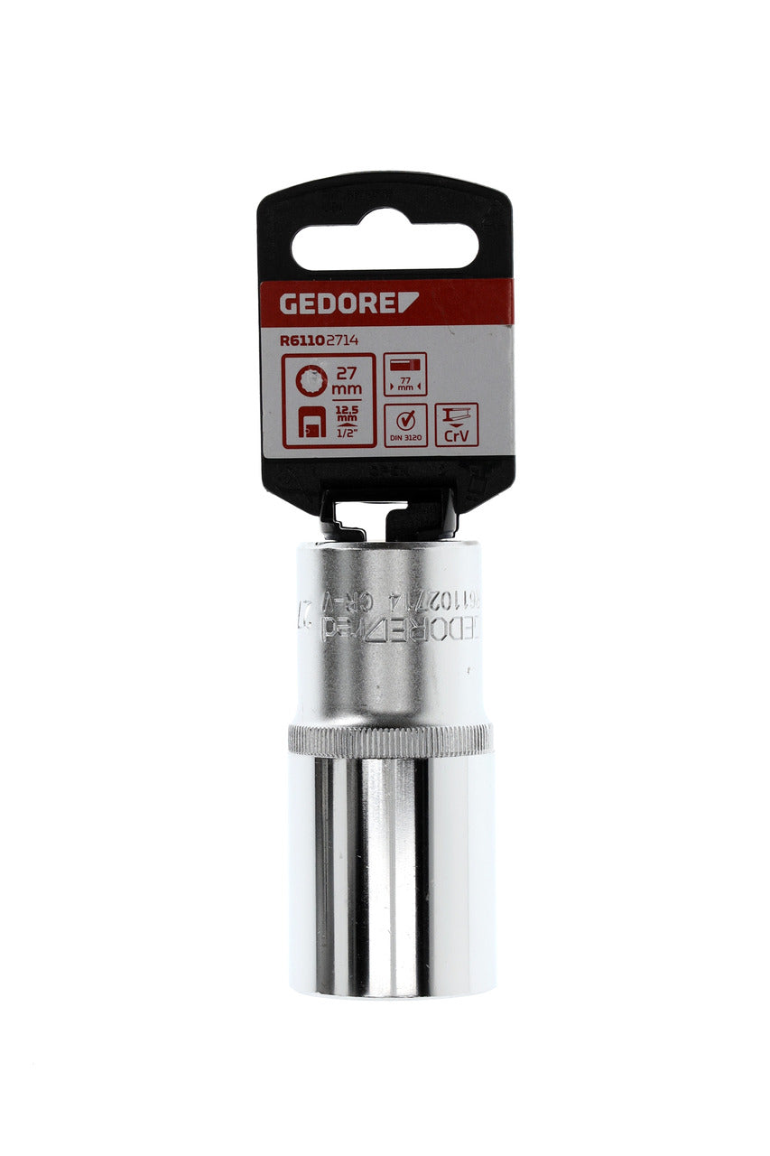 R61102714 - Vaso 1/2", bi-hexagonal, 27 mm L=77 mm