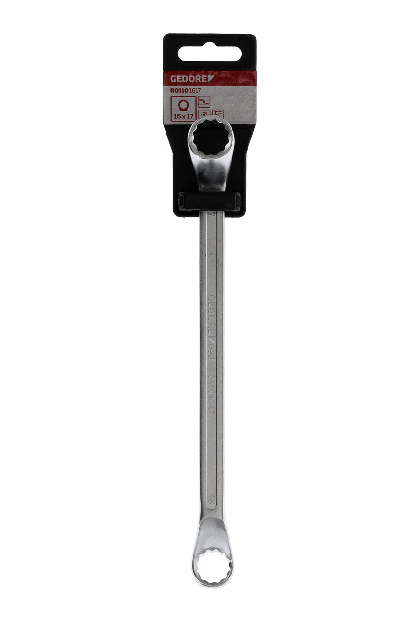 R01101617 - Llave estrella acodada 16x17mm L=245 mm