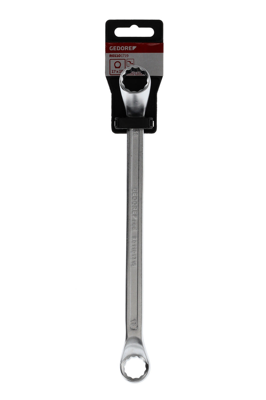 R01101719 - Llave estrella acodada 17x19 mm L=265 mm