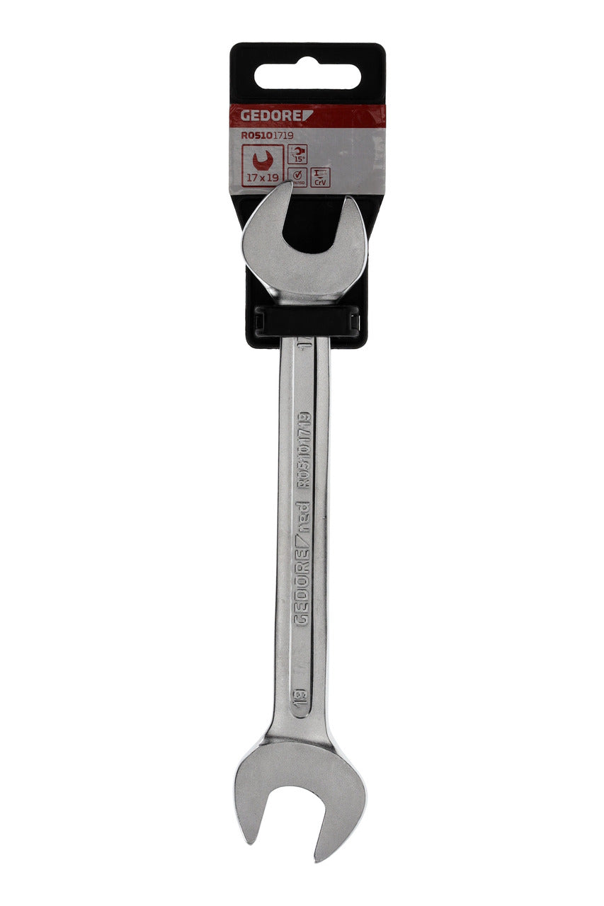 GEDORE red R05101719 - Double open end wrench 17x19 mm L=222 mm (3300943)