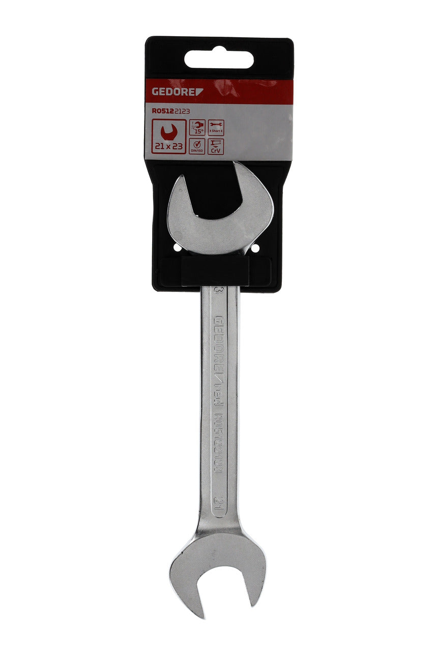 R05122123 - Llave fija de doble boca abierta 21x23 mm L=212 mm
