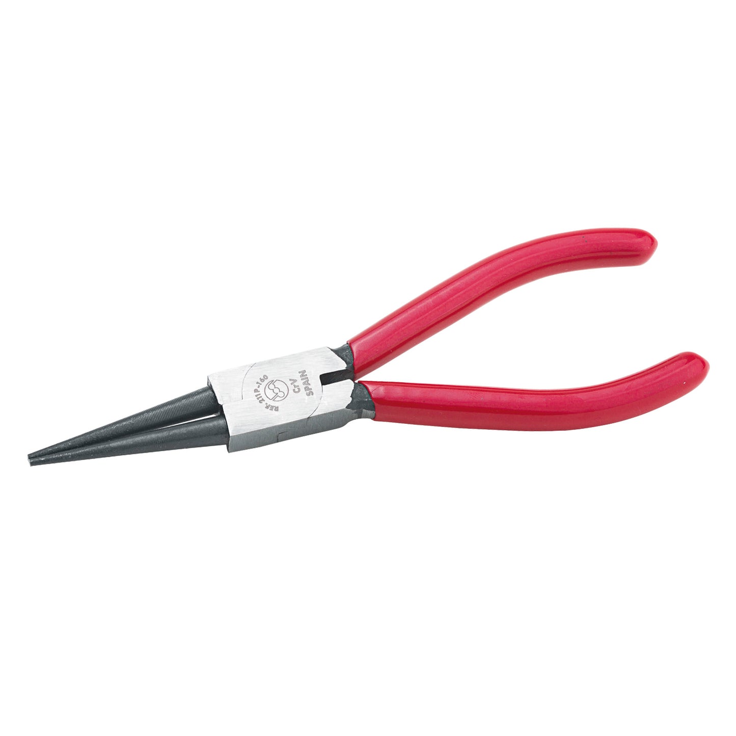 Dogher 211P-160 - Alicate Profesional de Boca Redonda Mango PVC 160mm
