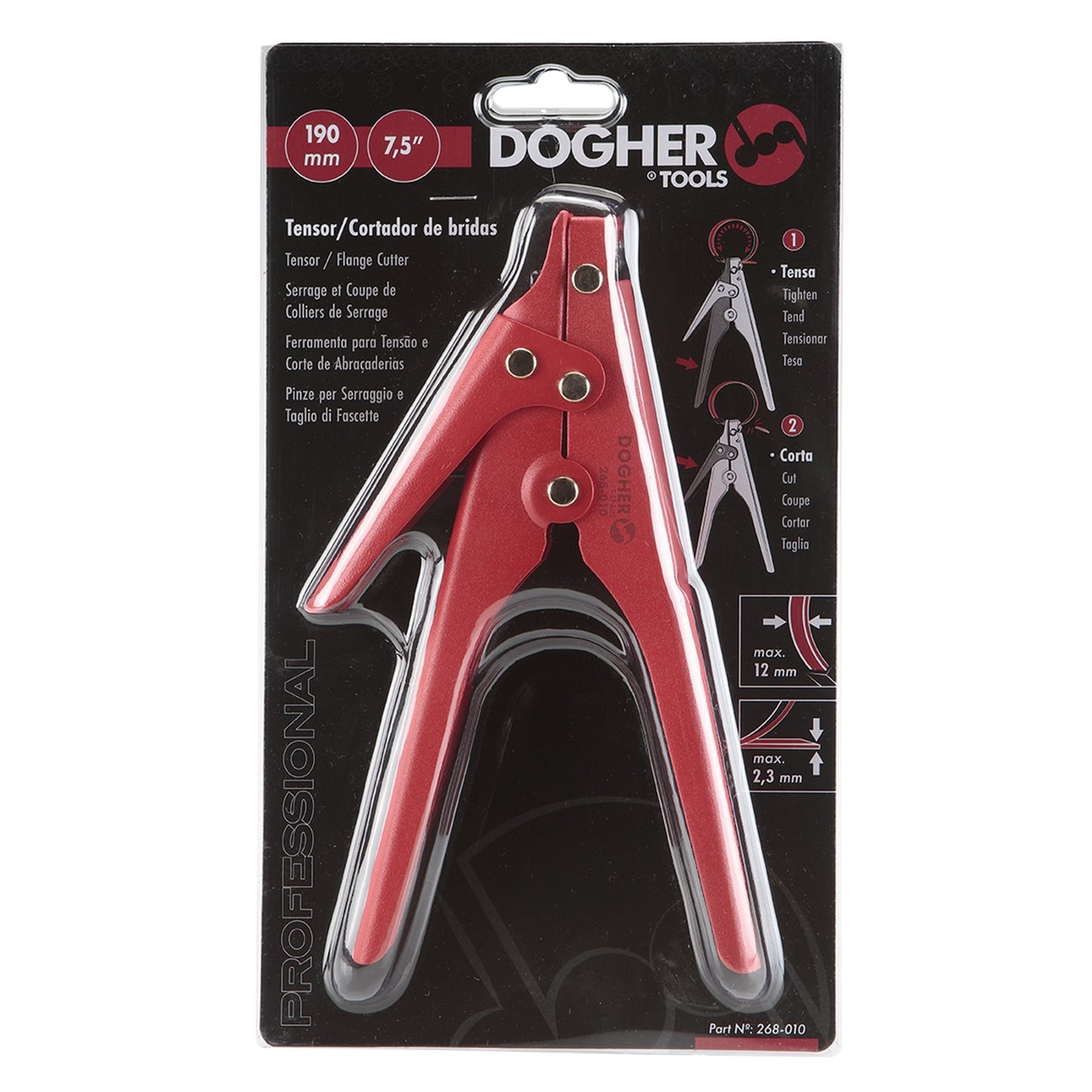 Dogher 268-010 - Tensador de Bridas 190mm
