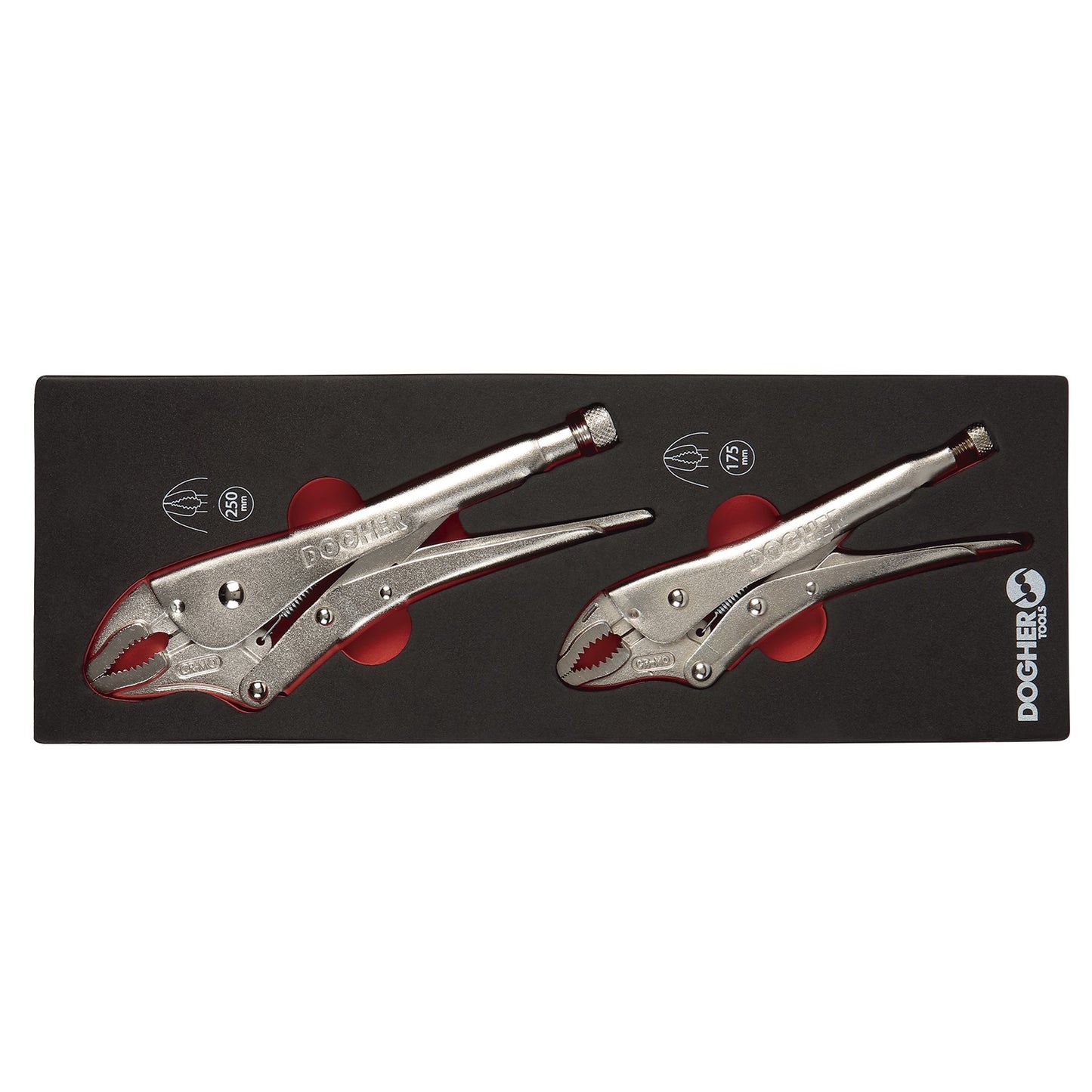 Dogher 275-081 - Bandeja Comb. 1/4 2 Tenazas Grip Xtreme
