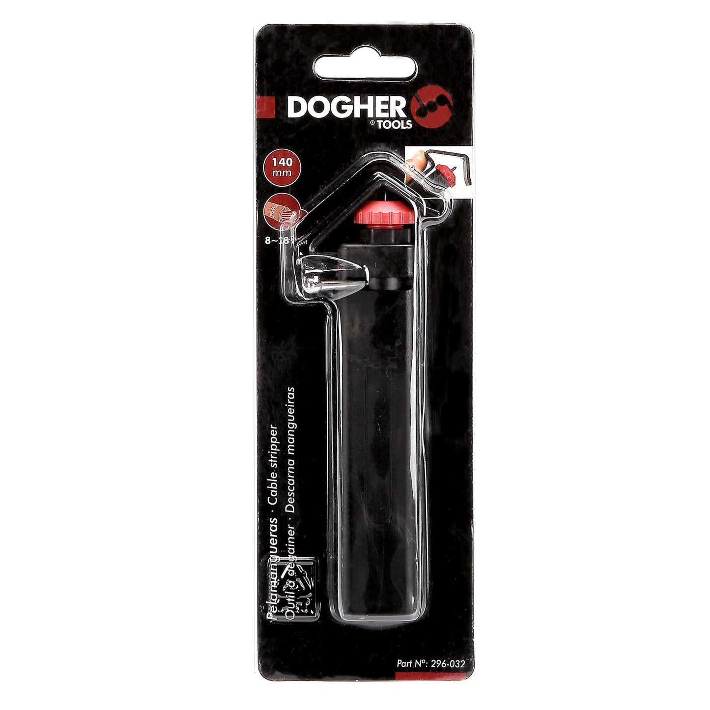 Dogher 296-032 - Pela-mangueras 140mm