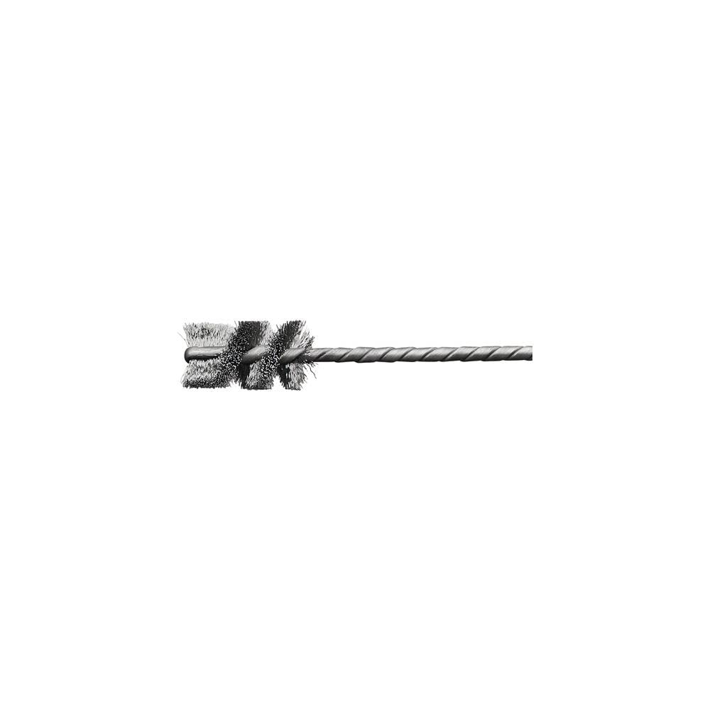 LessMann 56532130 - Interior brushes IBH 90 x 25 mm dia 13 mm steel wire STH crimped 0,12 mm splint wire 3,0 x 1,5 mm = shank 3,8 mm