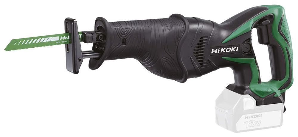 Hikoki CR18DSLW4Z - Sierra sable de batería 18 V CR18DSL, sin batería ni cargador