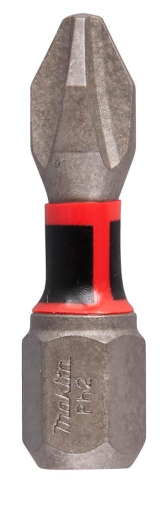 Makita E-03137 - Premier - Broca de torsión PH2 (25 mm) (Lote de 2 uds)
