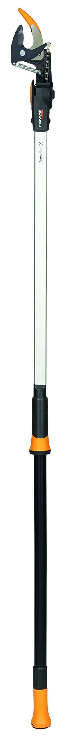 Fiskars 1023625 - Cortarramas de pertiga UPX82 PowerGearX 1,6 m, corte Ø 32 mm