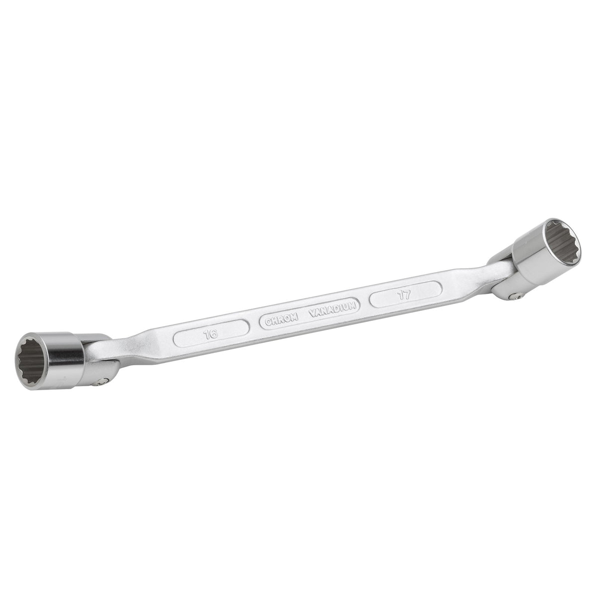 Dogher 467-001 - Bolsa 7 Llaves de Vaso Articulada Doble CrV