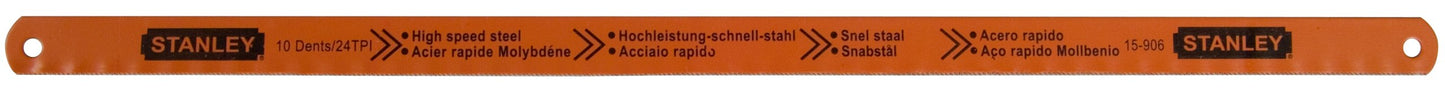 Stanley 0-15-906 - Hojas de sierra para metal Rubis de 300 mm, 24 dientes, 2 uds