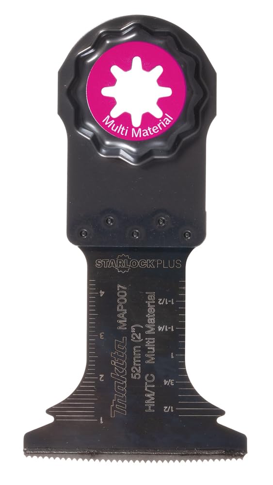 Makita B-66385 - Starlock Plus 52x50 mm 20TPI TC/HM Hoja de inmersión multimaterial