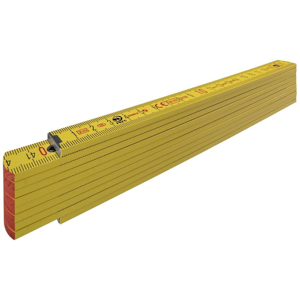 Stabila 13042 - Metro plegable de madera Stabila 707