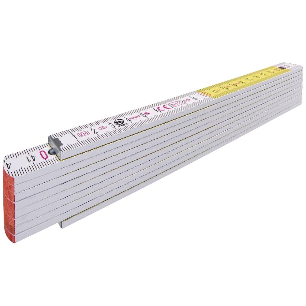 Stabila 13288 - Metro plegable de madera Stabila 717