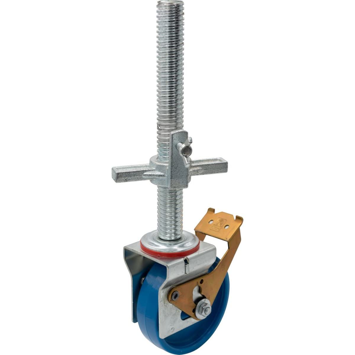 Krause 914118 - Rueda para andamio Ø 150 mm con regulación de altura