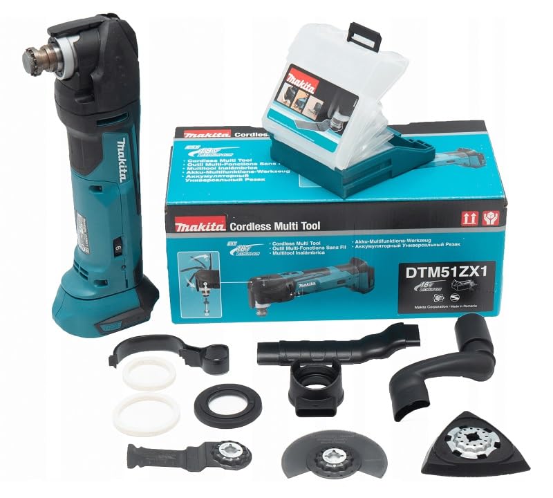 Makita DTM51ZX1 - Herramienta multifunción 18V LXT con accesorios