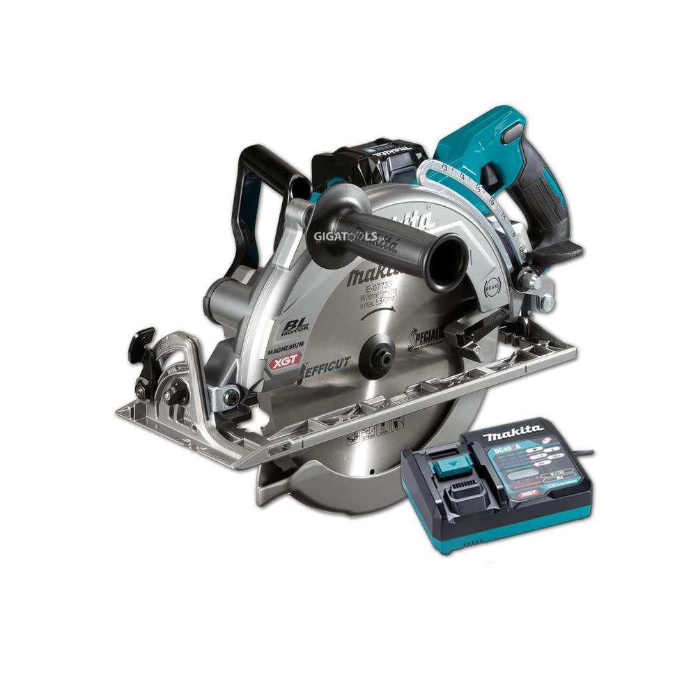 Makita RS002GT101 - Sierra circular 40V XGT, 260 mm, 1x5,0 Ah